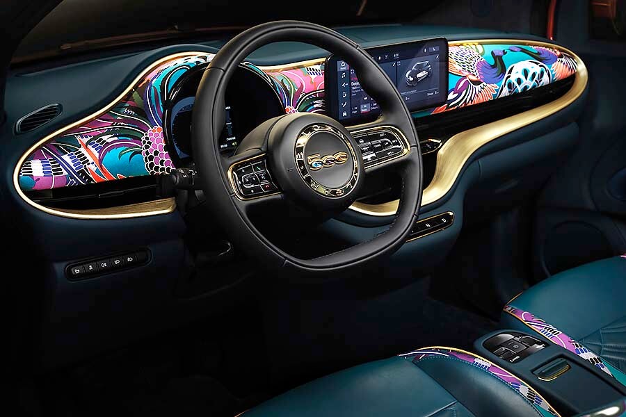 500BVLGARI-9 飛雅特和寶格麗合作推出世上僅此一部的Fiat 500 Bvlgari