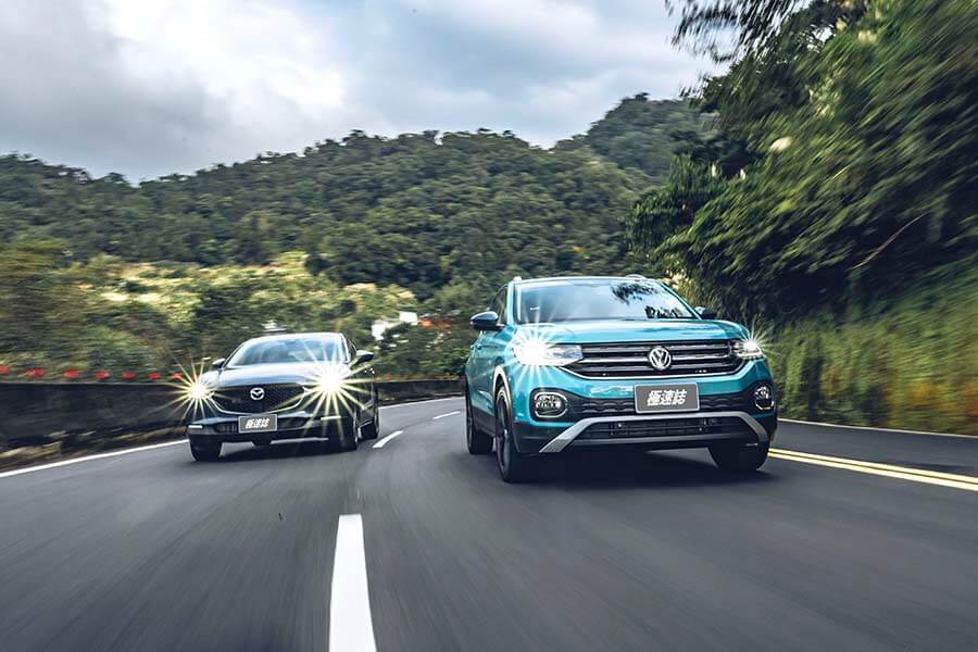 國產進口新舊三款跨界休旅Volkswagen T-Cross vs. Mazda CX-30 vs. Honda HR-V