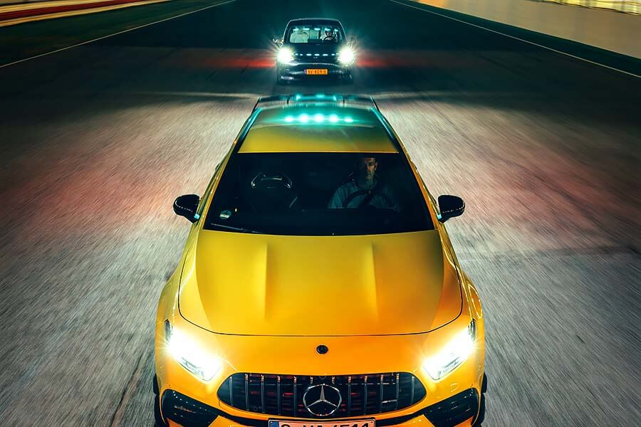 TG 24 Hours Mercedes-AMG A 45 S 4MATIC+ vs. Tesla Model 3 Performance