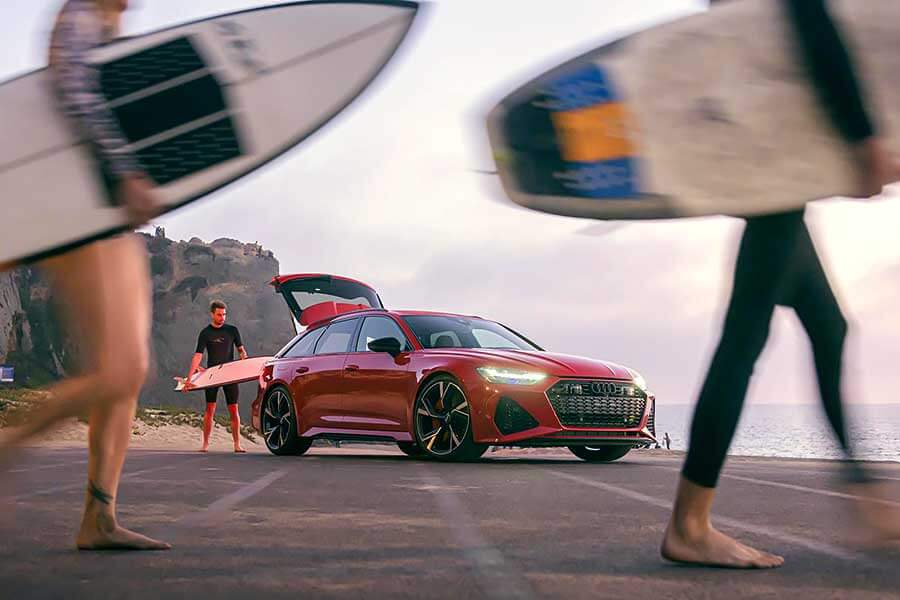 高性能、實用性和冬夏運動共冶一爐,Audi RS6 Avant就是有本事一天之內全部辦妥。