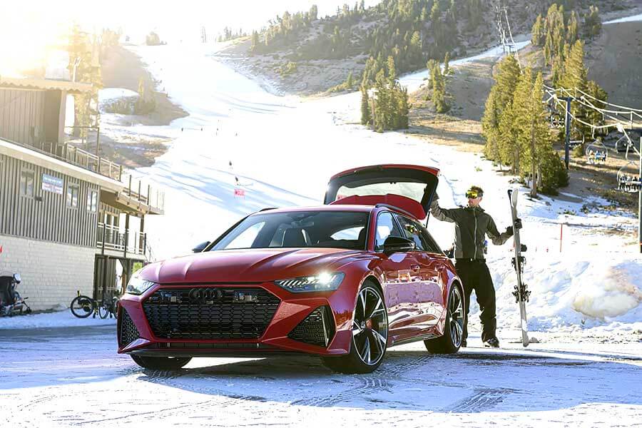 高性能、實用性和冬夏運動共冶一爐,Audi RS6 Avant就是有本事一天之內全部辦妥。