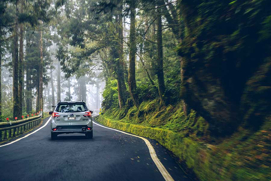 結合Subaru Forester GT Edition和Subaru XV GT Edition兩部休旅車，TG這回記畫了一場六芒星GT之旅。