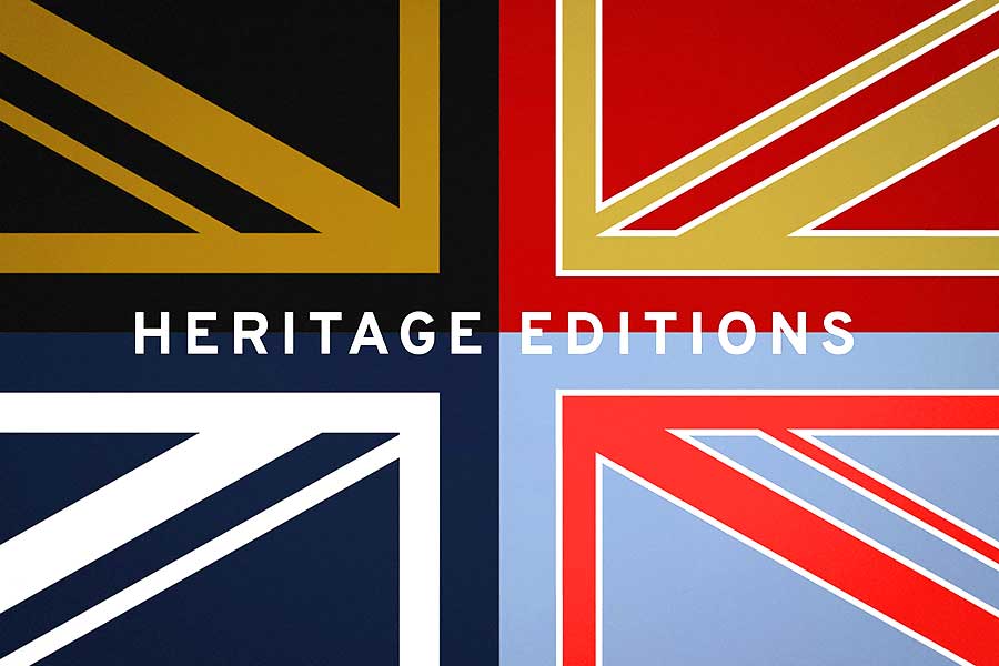 四個年份，四種塗裝，無數的精彩時刻。