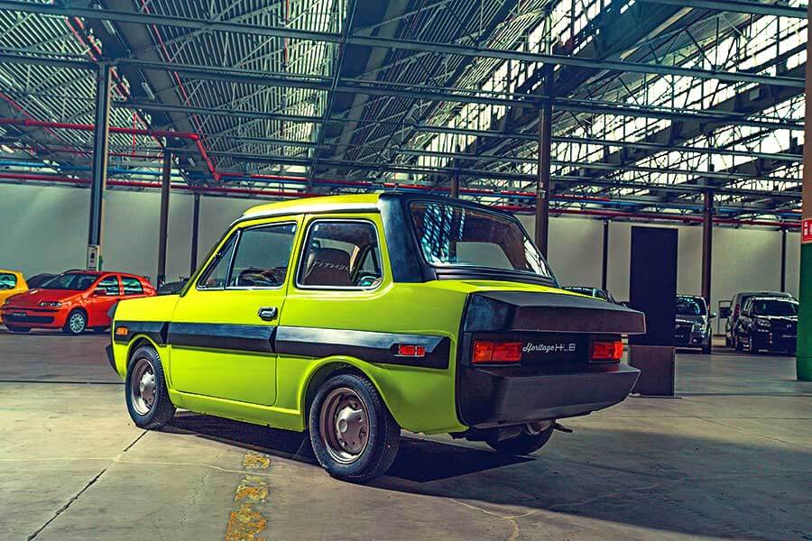 當你的舊作精彩古怪兼而有之勝似飛雅特集團，藏寶庫中自然會有這種風貌。