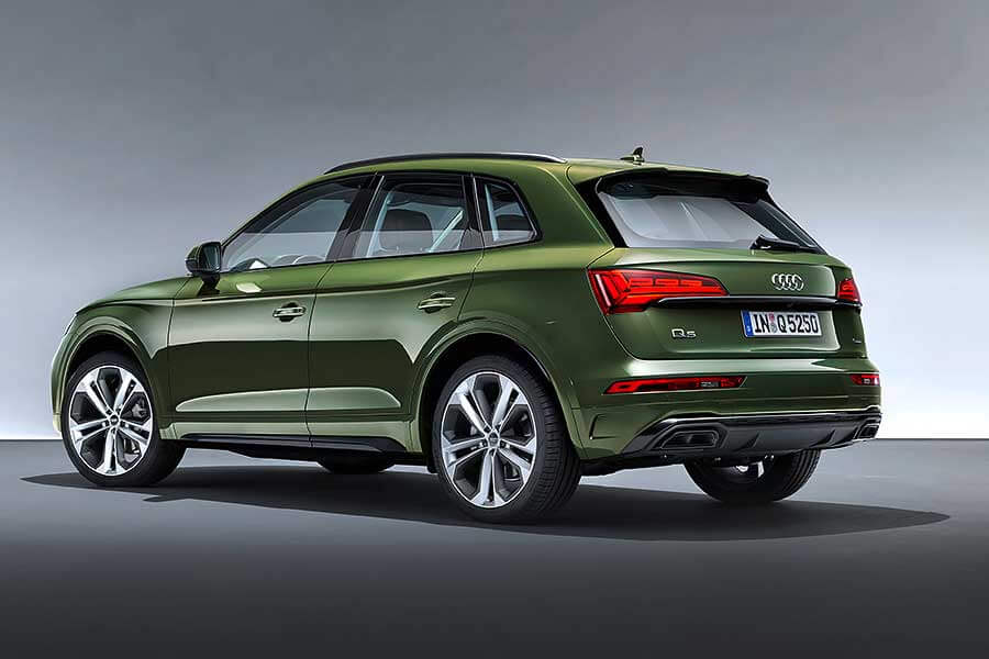 q5-7 三種OLED尾燈選擇,難不成奧迪又畫錯重點了?