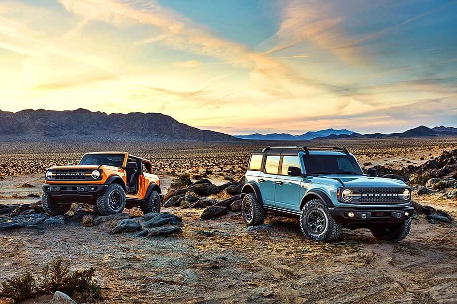 F系列的堅韌+Mustang的精神=2021 Ford Bronco。