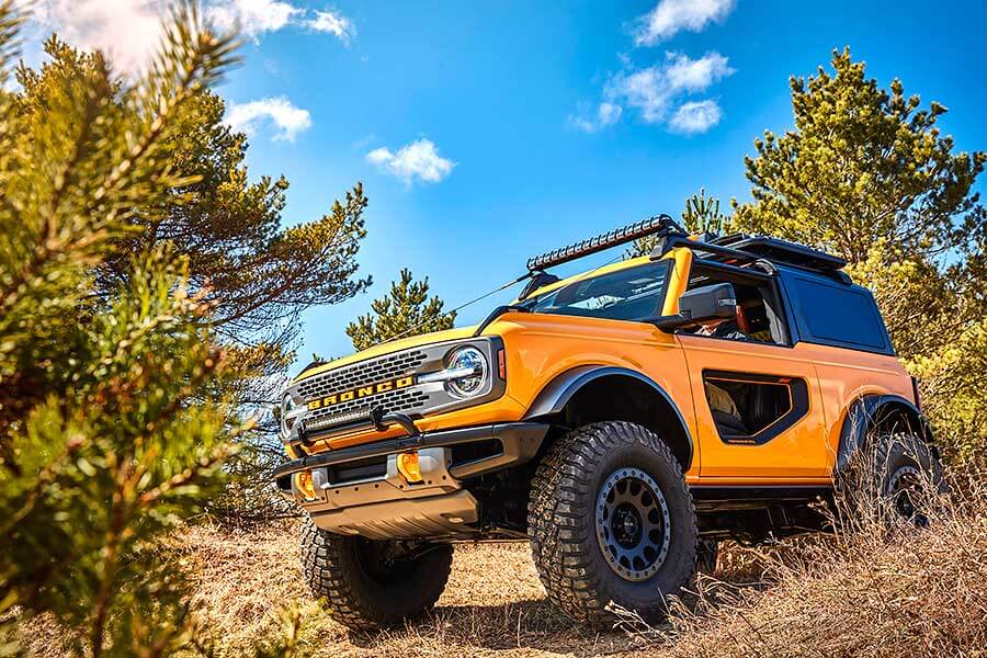 bronco-14 F系列的堅韌+Mustang的精神=2021 Ford Bronco。