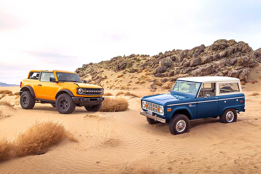bronco-2 F系列的堅韌+Mustang的精神=2021 Ford Bronco。
