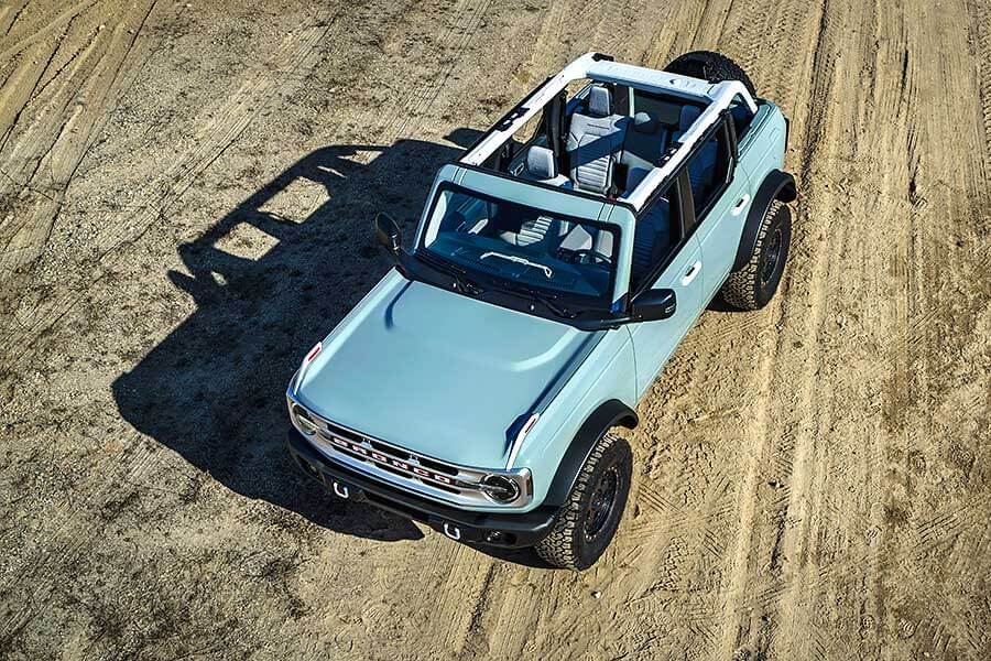 bronco-7 F系列的堅韌+Mustang的精神=2021 Ford Bronco。