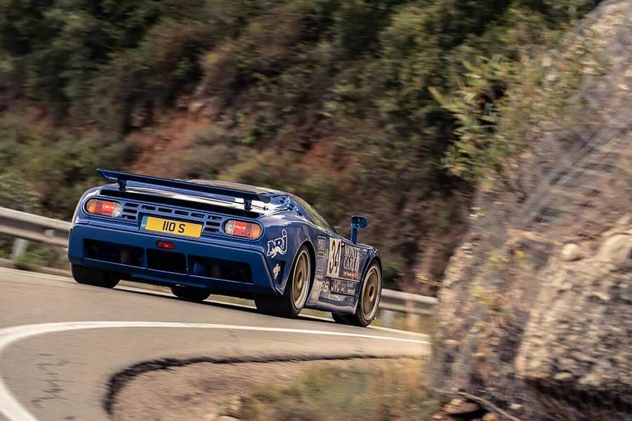 Veyron量產前最後一個原型,世上絕無僅有的EB110賽車,之後發生的故事甚至更加異乎尋常。