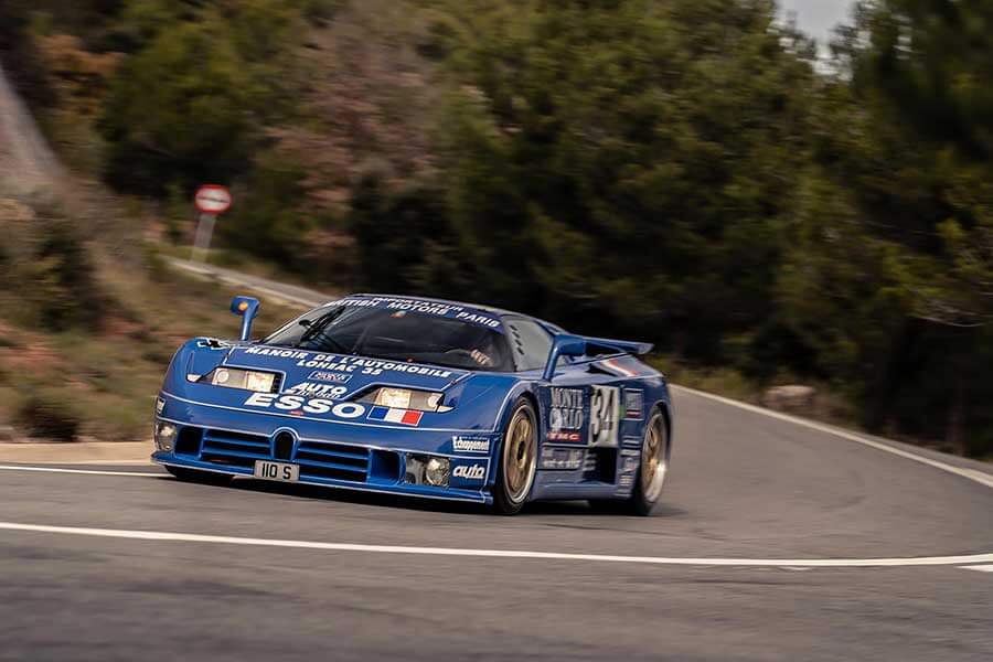 Veyron量產前最後一個原型,世上絕無僅有的EB110賽車,之後發生的故事甚至更加異乎尋常。