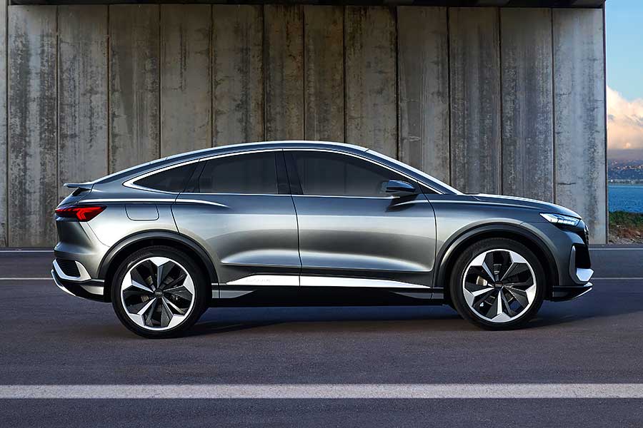 q4sportback-3 e-tron大軍再添戰力,電動車這局奧迪看來是主攻車海戰術了。