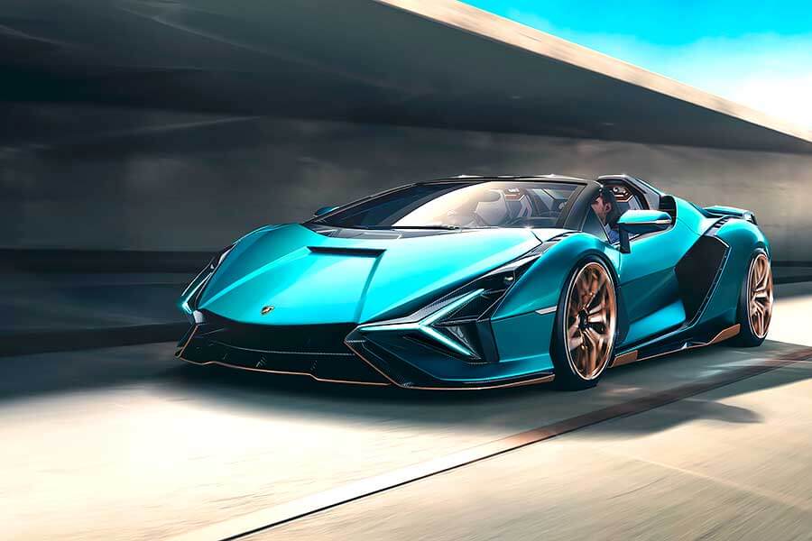 明知有閃電,偏要開車頂,藍寶堅尼真是好樣的!