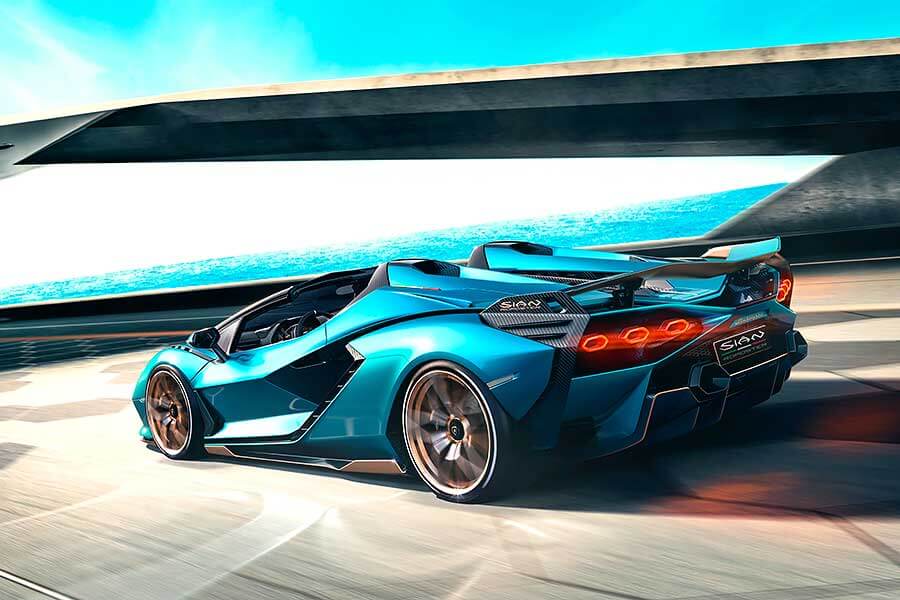 明知有閃電,偏要開車頂,藍寶堅尼真是好樣的!