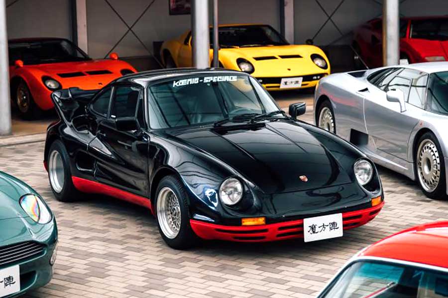 我們追查到一部訴說至狂改裝商故事的八零年代絕品Testarossa，其名曰KOENIG-SPECIALS。