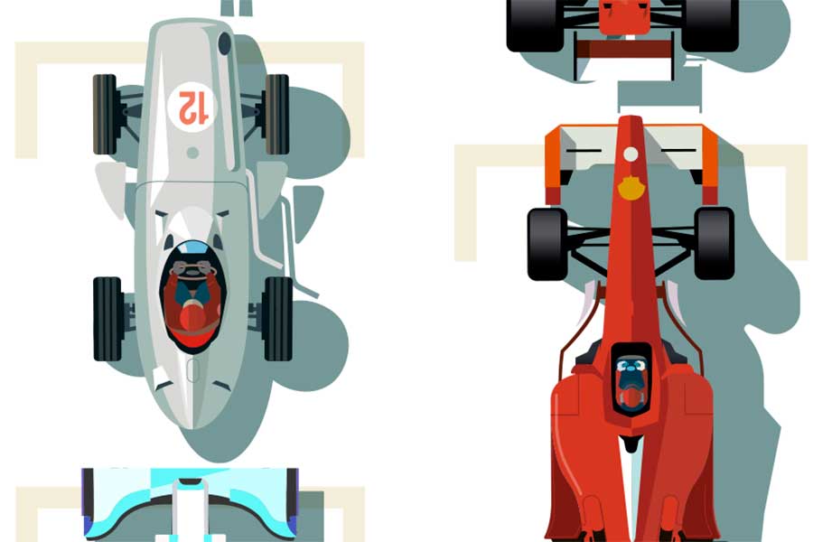 既是賽車手,又是環球知名品牌和英式烤餅迷,Stirling爵士果然從不缺乏啟發性。