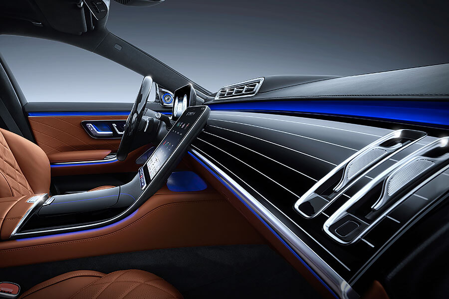 sclass-18 都說是科技旗艦了,所以外型當然不是改款重點。