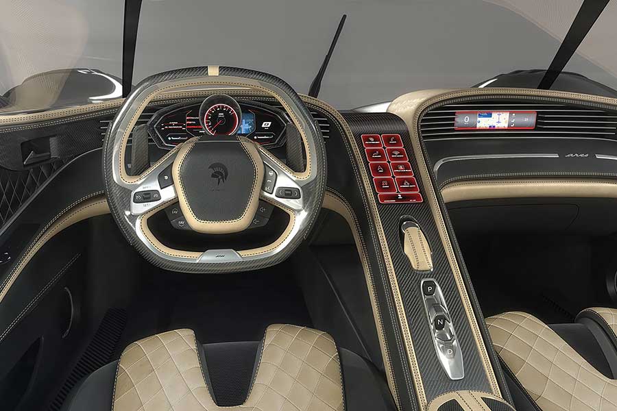 前衛的歐風設計外型底下，正散發出強烈的美國精神。