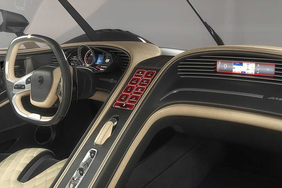 前衛的歐風設計外型底下，正散發出強烈的美國精神。