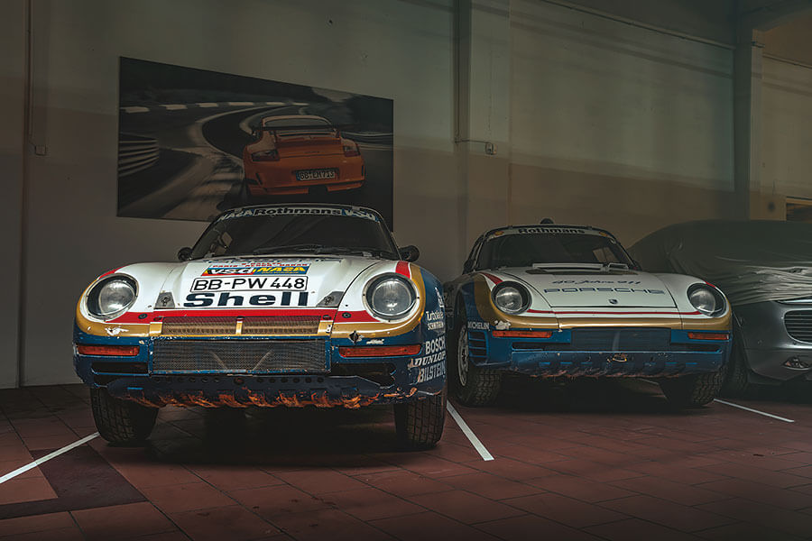 這裡是保時捷名作冬眠之所，且讓我們在黑暗掩護下捕捉它們的睡相……