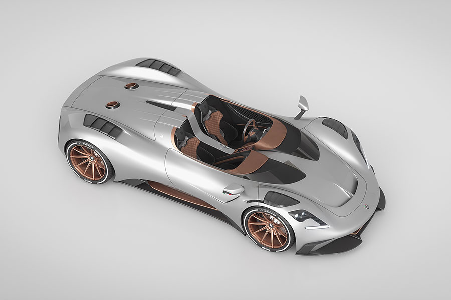 Coupe出完,換出Spyder,看來Ares Design對於超跑市場的吸金大法也是略懂略懂。