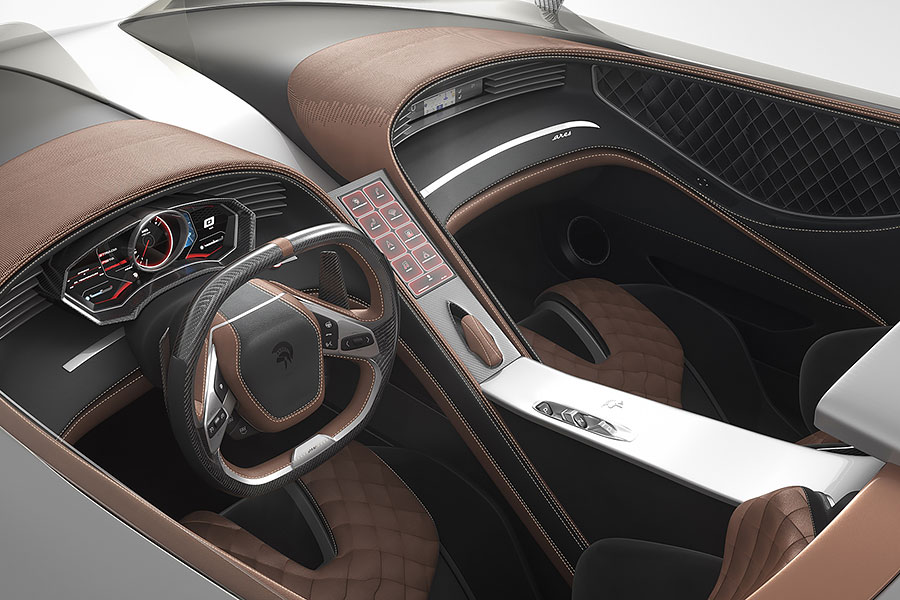 Coupe出完,換出Spyder,看來Ares Design對於超跑市場的吸金大法也是略懂略懂。