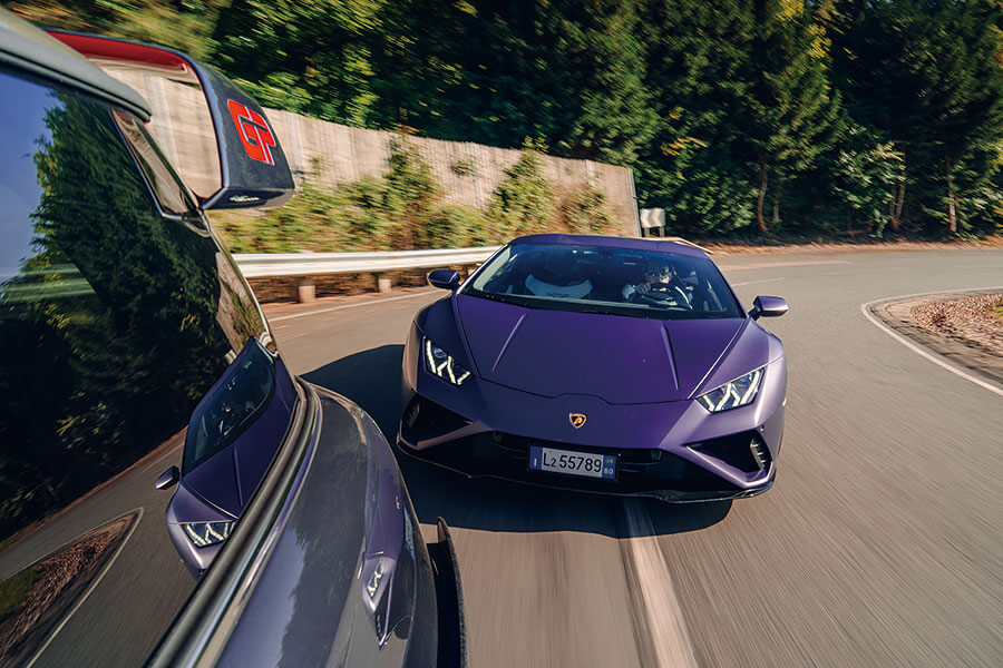 我輩已經確定這是十分認真的升級套裝,但一本正經的新型Mini GP能夠痛宰一部紫色藍寶嗎?