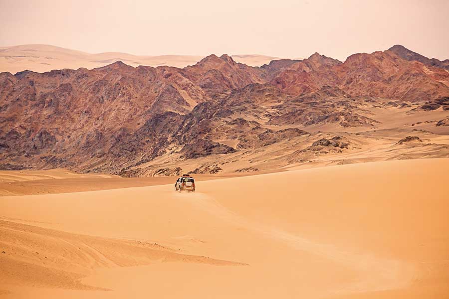 受夠了枯燥英國和日常營役的悶氣,不如馬上見識一下Defender的看家本領,跟我們一道遠赴千里踏破非洲。