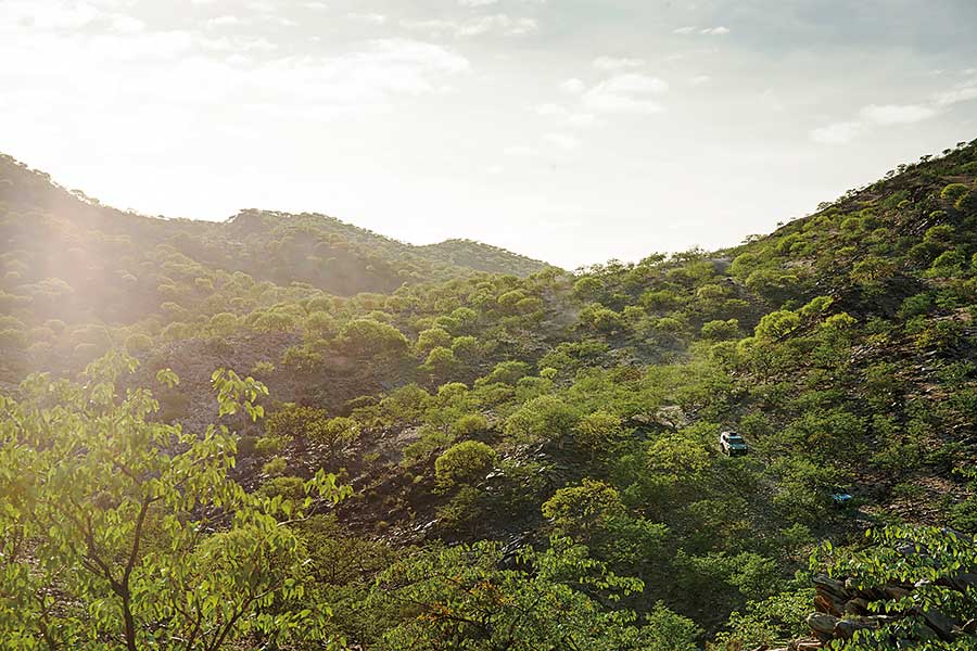 受夠了枯燥英國和日常營役的悶氣,不如馬上見識一下Defender的看家本領,跟我們一道遠赴千里踏破非洲。