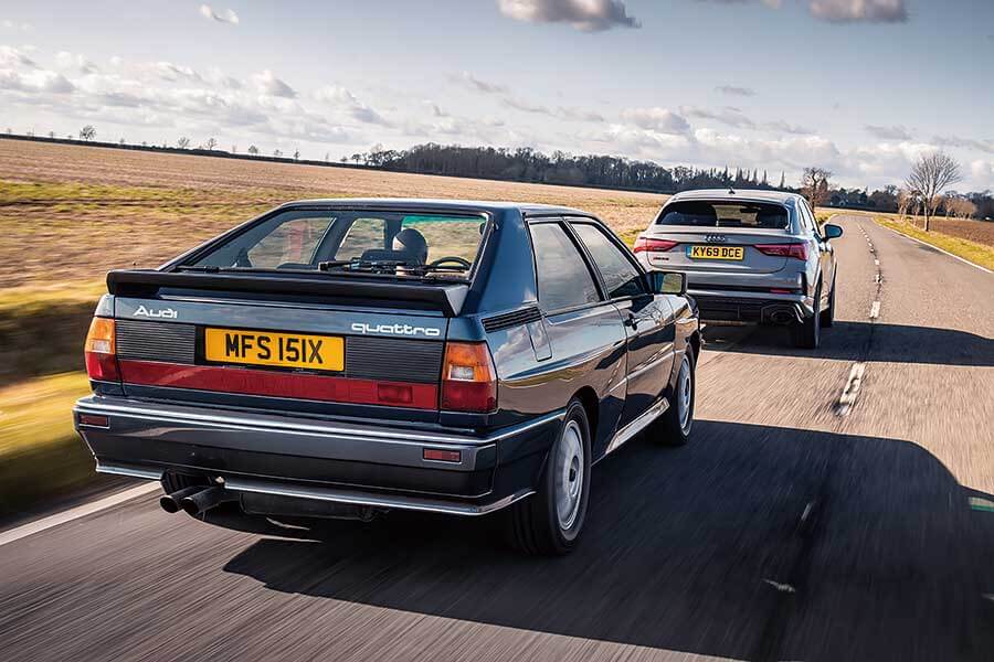 攀上奧迪quattro一脈高處未見高的高峰。