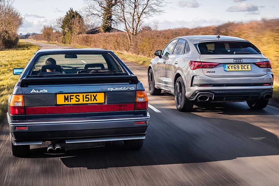 攀上奧迪quattro一脈高處未見高的高峰。