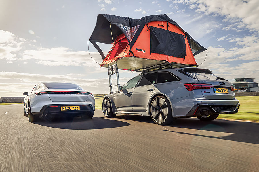 奧迪RS 6和保時捷Taycan有何共通之處嗎？原來比你所想還要多……