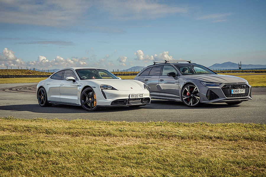 奧迪RS 6和保時捷Taycan有何共通之處嗎？原來比你所想還要多……