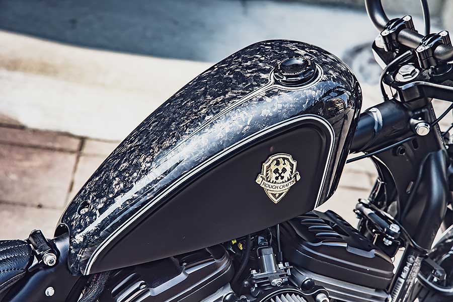 Rough Crafts這些年的成品並不少，每一輛皆為車主精心客制完成心中的那部帥氣模樣，這是客製化的優勢更具稀有獨特性。