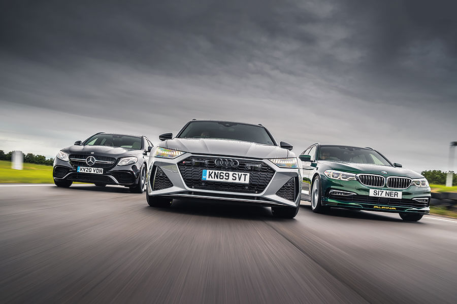 超級旅行車中最壞最兇的大野狼到底出自何門何派呢?家中各人會認同你的選擇嗎?且看奧迪RS 6、賓士E 63 S和Alpina B5一決高下。