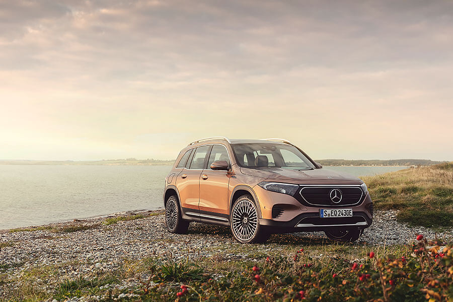 原本被戲稱為家用小冰箱的賓士GLB,這下真的變成名符其實的電冰箱了。