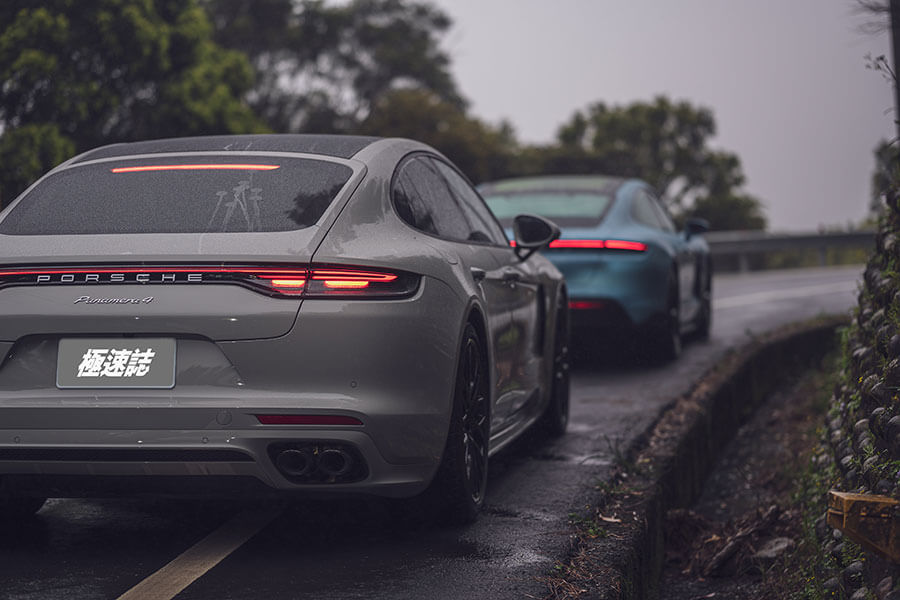 Panamera與Taycan，這組合儼然是經典瑜亮情節的代表作。