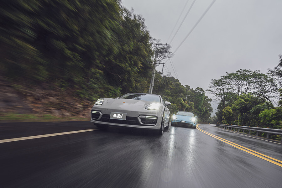 Panamera與Taycan，這組合儼然是經典瑜亮情節的代表作。
