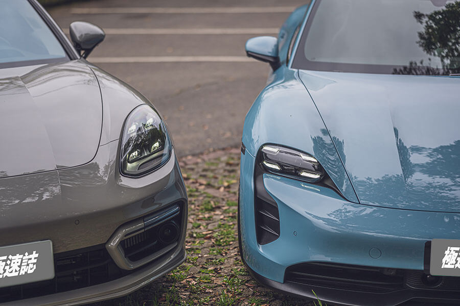 Panamera與Taycan，這組合儼然是經典瑜亮情節的代表作。