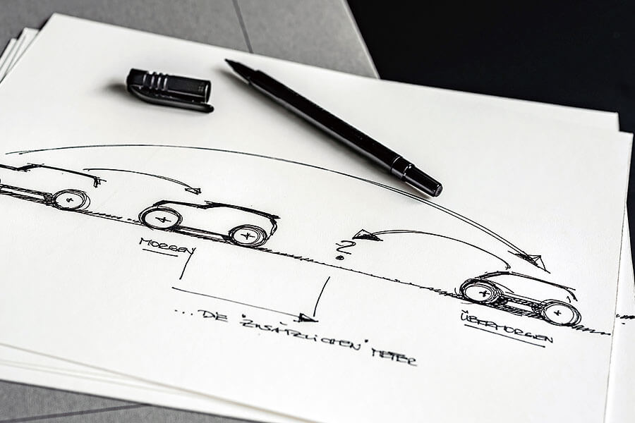 歡迎大家進入汽車設計師的腦海,一片處處漂浮著「如果這樣又會如何」,各種奇思妙想和保時捷十大傑作之類的汪洋大海。