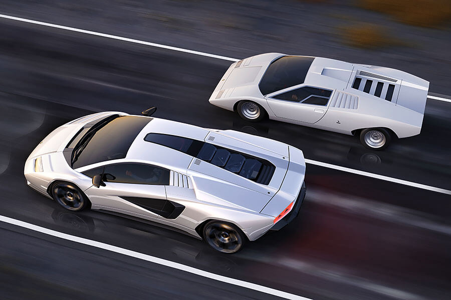 當年房間壁掛海報裡的藍寶堅尼，想不到多年後竟意外再次回歸，並以老派方式帶來全新感動。