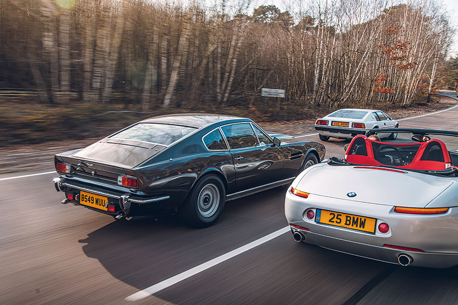 也是時候解決此一紛爭。分別來自007不同時代的六部汽車,總冠軍只有一個,慎之慎之啊007。