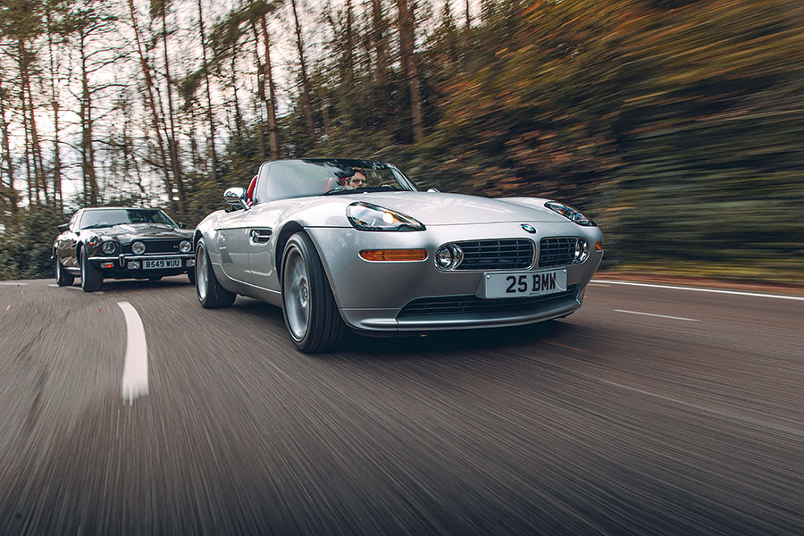 也是時候解決此一紛爭。分別來自007不同時代的六部汽車,總冠軍只有一個,慎之慎之啊007。