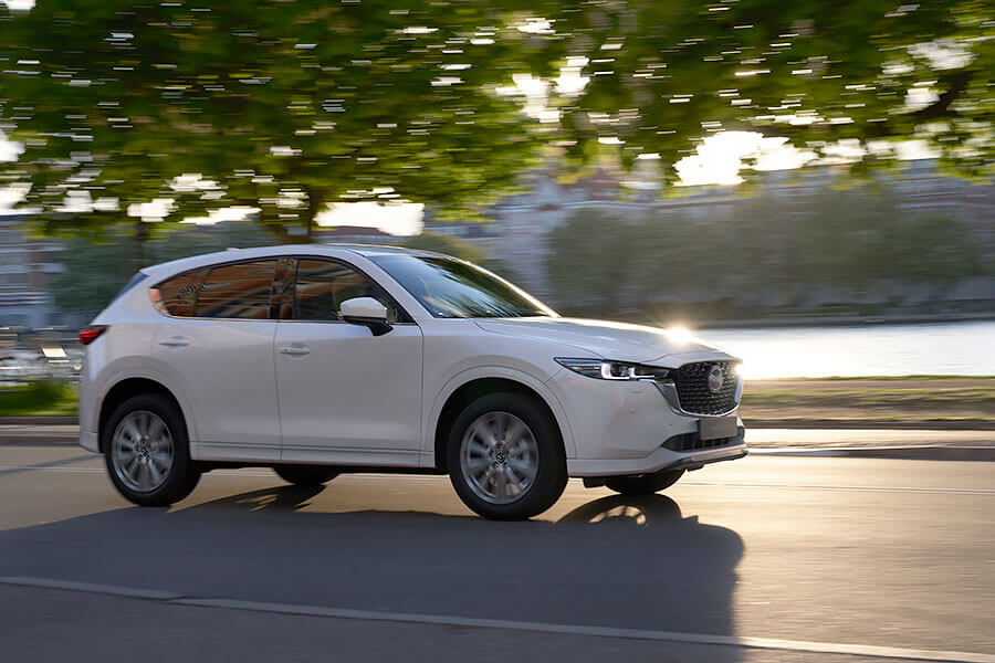 你是絕對不可能找到廣島大牡蠣的,因為2022 CX-5的三鮮只有Newground、Black Sport和GT Sport。