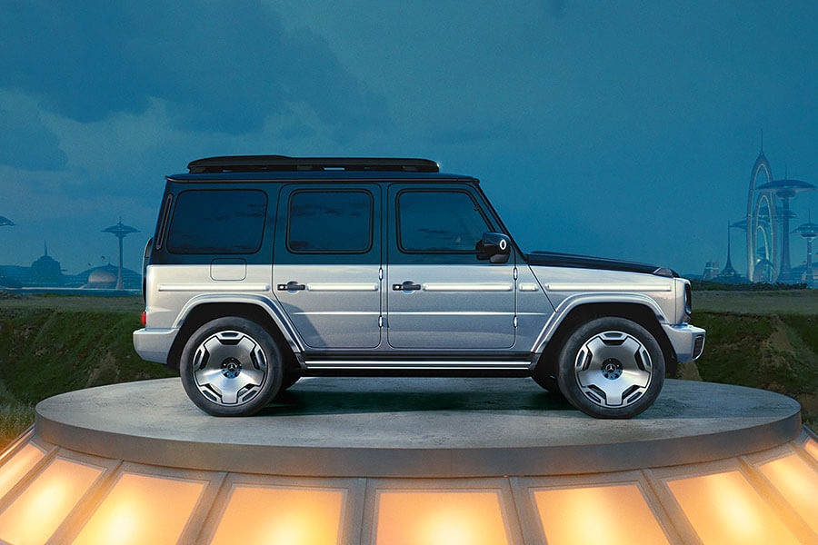 太空裝、外星人,地表最硬賓士已做好航向宇宙,用實力征服未知的所有準備。