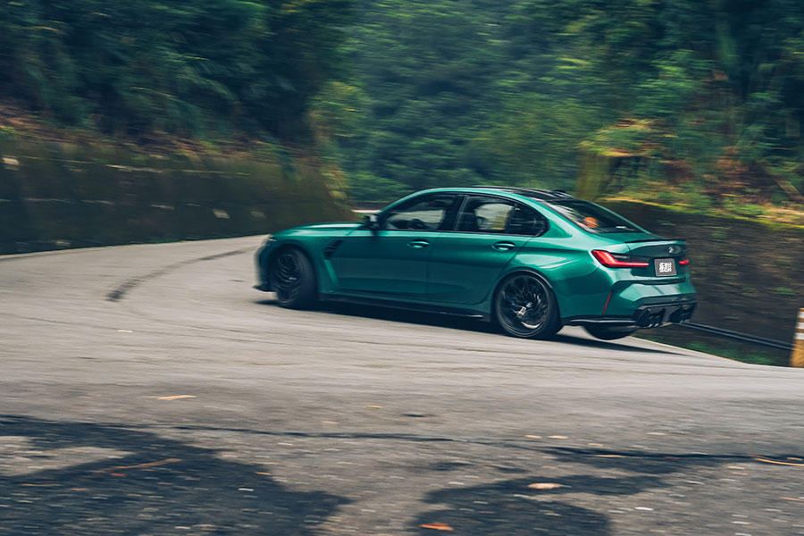 每次跑紐伯靈,我最愛用寶馬M3,因為它跑起來既順又流暢,這是玩賽車遊戲的時候,回到現實世界,New M3 Competition在「台伯靈」表現又如何呢?