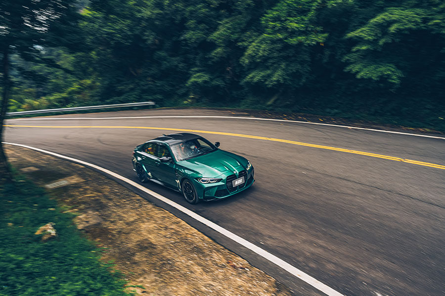 每次跑紐伯靈,我最愛用寶馬M3,因為它跑起來既順又流暢,這是玩賽車遊戲的時候,回到現實世界,New M3 Competition在「台伯靈」表現又如何呢?