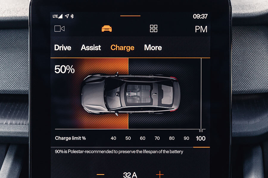 Polestar 2是樣樣皆能樣樣皆精的汽車,就算追逐夜空中的同名星宿也難不倒它。