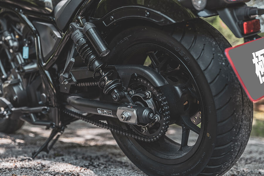 廠方雖將Rebel車系歸類為Bobber風格,但我覺得它不屬於任何一類,有自己的獨特性格……。