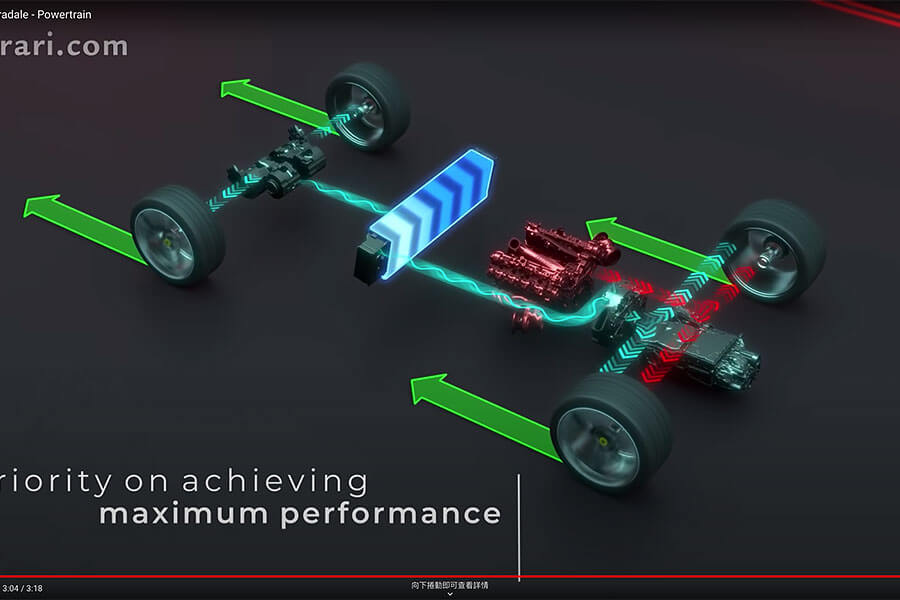 或許這部法拉利讓你覺得很不法拉利,因為摻了電氣,但也因為電,讓我更著迷……。